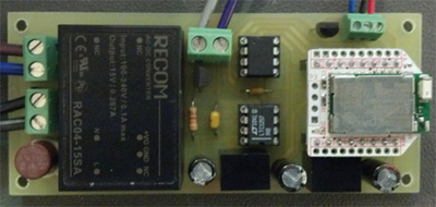 Wireless linear dimmer prototype Prototyp eines funkgesteuerten linearen Dimmers (zur Vollansicht anklicken)